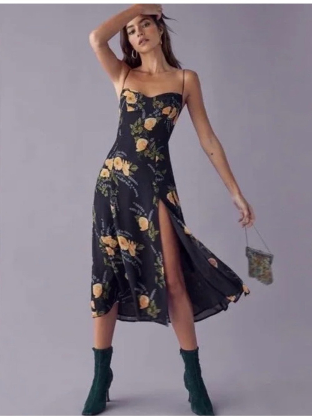 Reformation Juliette Dress (Petit Jardin) - Size 6